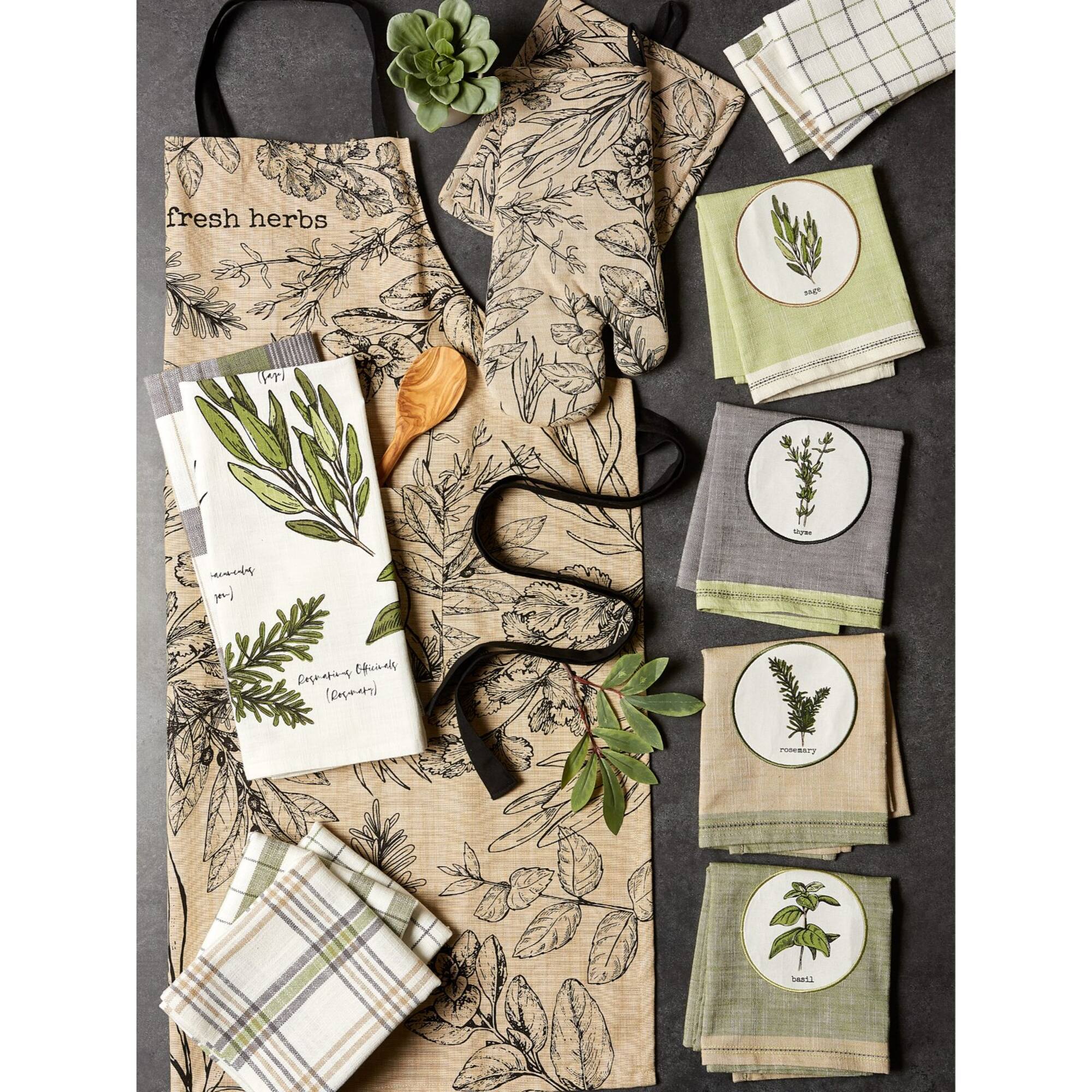 DII® Fresh Herbs Chef Apron
